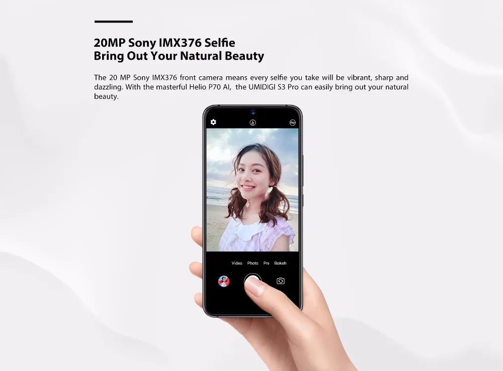 UMIDIGI S3 PRO Android 9 0 48 Мп + 12 20 МП супер камера 5150 мА/ч большая мощность 128 ГБ 6 3 дюйма FHD NFC
