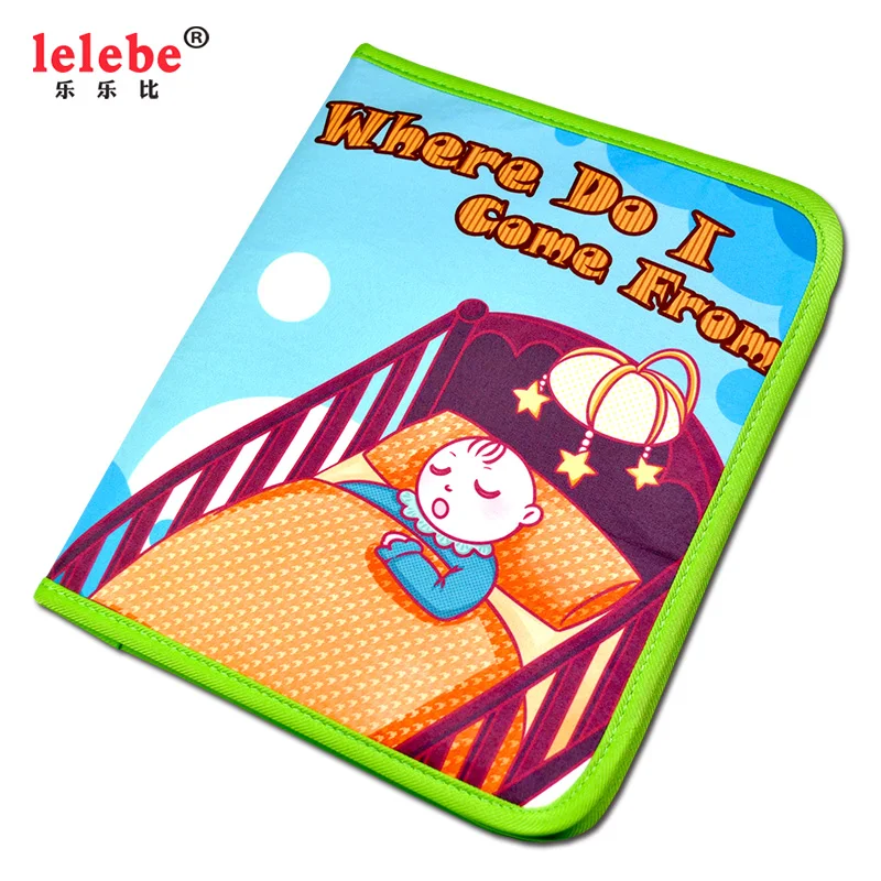 книги для детей Juguetes bebe где я пришел из детские головоломки игрушка Ткань Книга