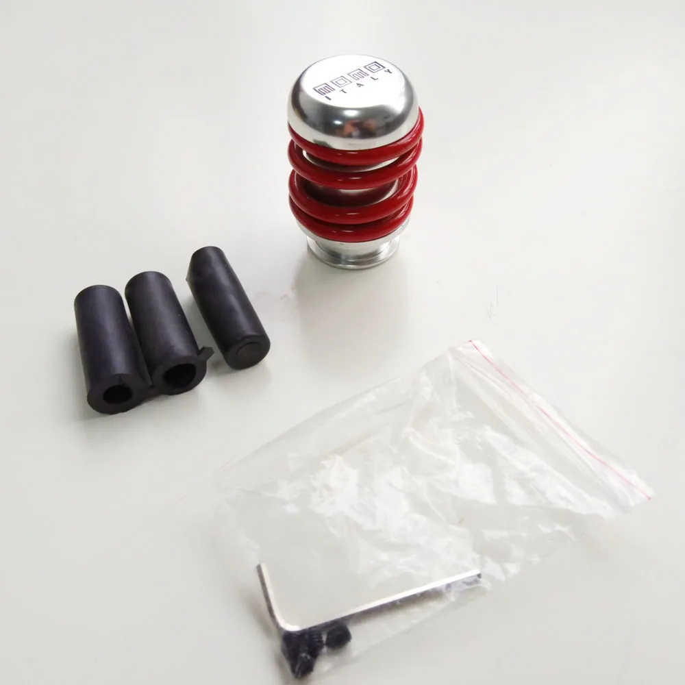 

CNC Aluminum spring shape Speed JDM RACING Shift Gear Knob For Honda Fit Civic City
