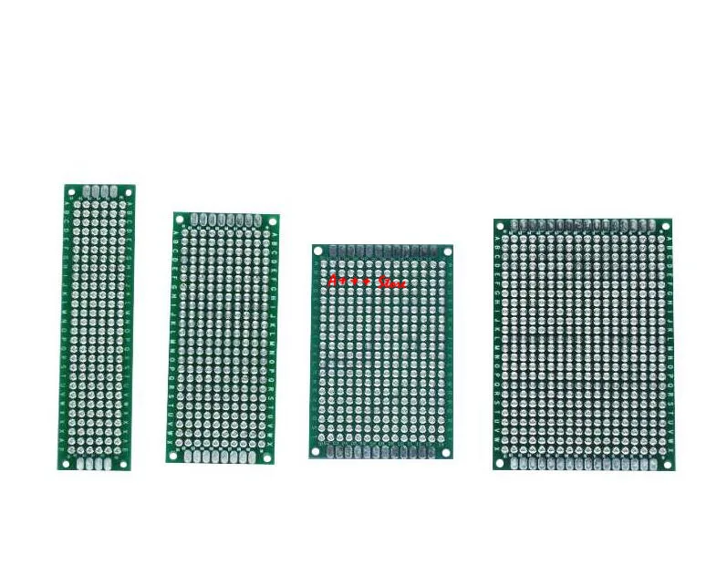 86040 4 шт. 5x7 4x6 3x7 2x8 см двухсторонний медный прототип печатной платы универсальная
