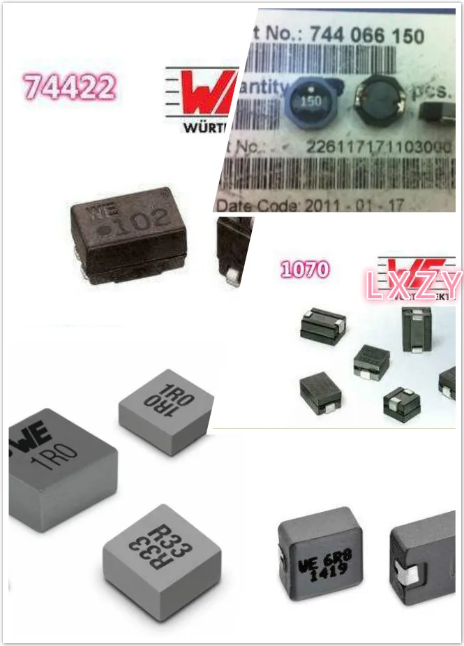 Бесплатная доставка 10 шт./лот 74435561100 10UH 15A 18X18X8.9MM W E патч плоская медная катушка
