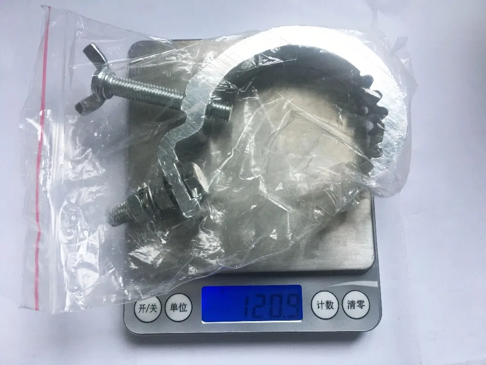 Сценический луч светильник 230w7R 330W16R 350W17R складной зажим крючки простой мульти-Размер светильник двойной крюк подходит 38-51 мм сценическая ферма труба