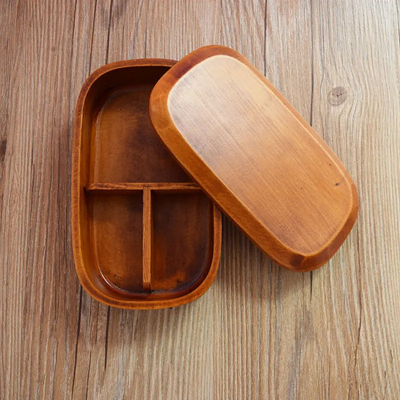 lunch box High quality handcrafted creativity food container Ash wood bento | Дом и сад
