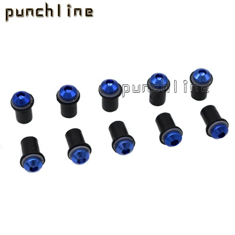 Подходит для YAMAHA YZF R1 R3 R6 R15 R25 FZ6 MT-07 MT 07 мотоциклетные болты лобового стекла