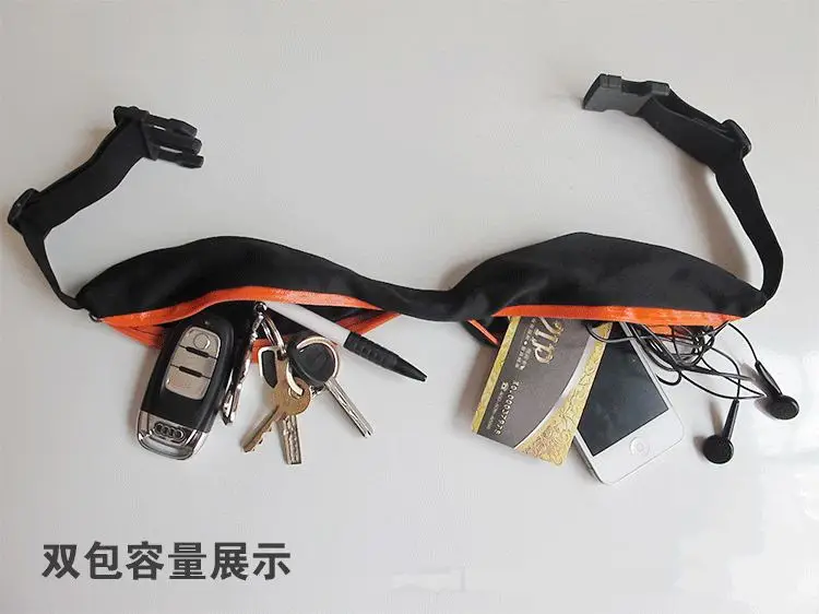 Уличная эластичная поясная сумка для спортивных упражнений многофункциональные