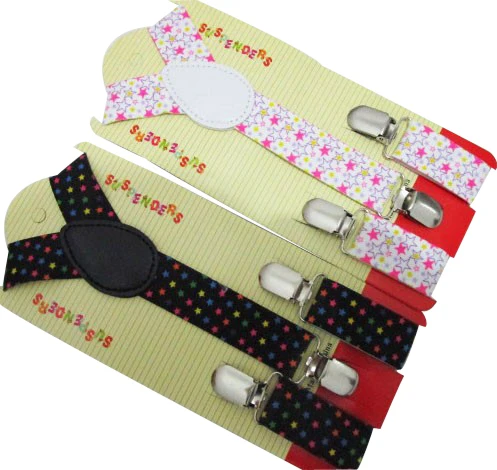 Бесплатная доставка 2018 новые модные Регулируемые Широкие Детские подтяжки с