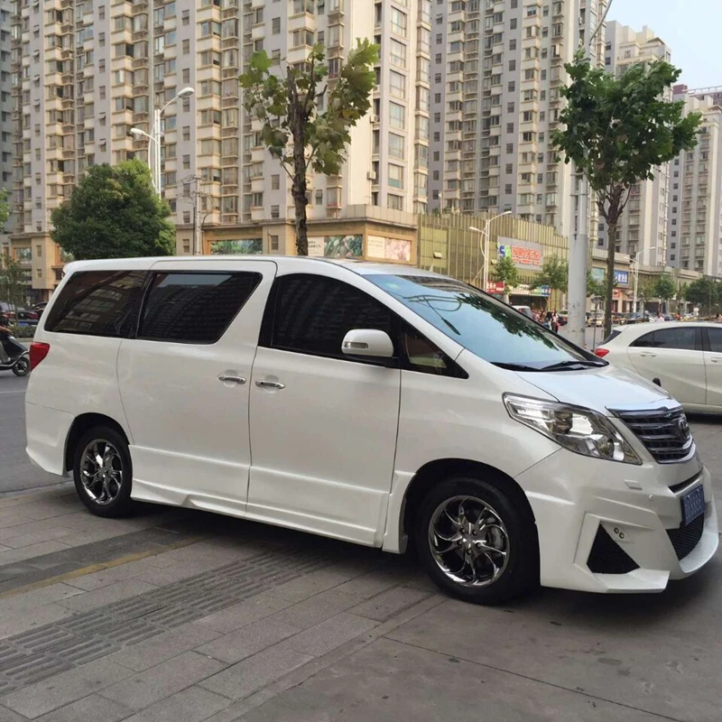Использование для Toyota Alphard door Body kit 2010- год декоративные панели FRP/PP пластиковая дверь защита автомобиля установка двери аксессуары