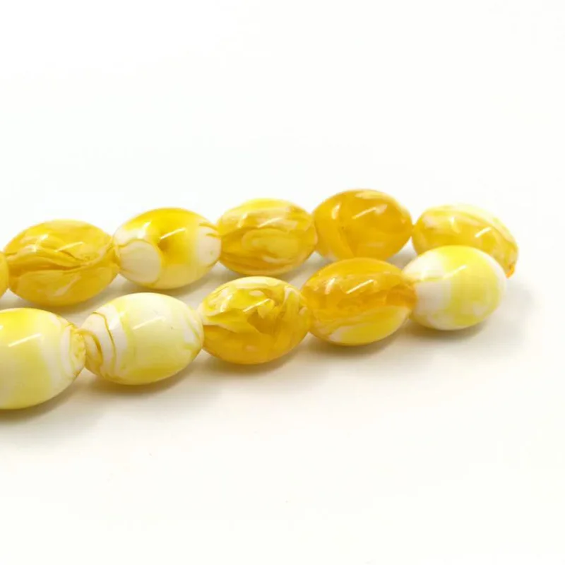 Пылезащитные четки большой мужской размер Золото Tasbih 33 Смола Желтый тасбих