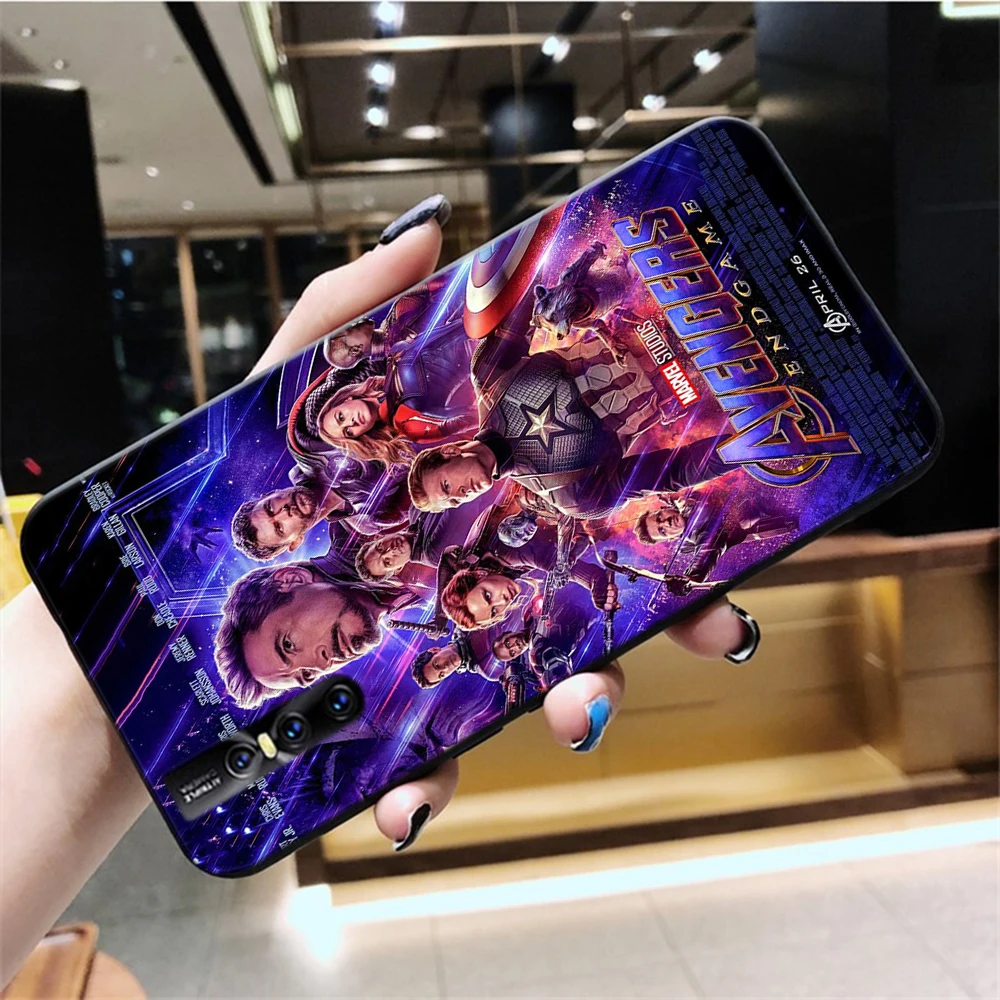 WEBBEDEPP Мстители завершающей ТПУ чехол для vivo Y17 Y53 Y55s Y67 Y75 Y81s Y85 Y89 Y91 Y91C Y95 Y93 V5s V7 V9