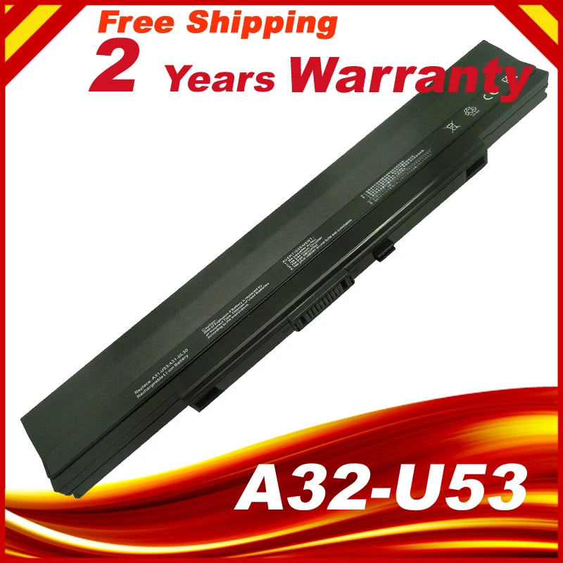 Bateria do Portátil para Asus U33j U35f Hsw U35j U43f U43j U45j U52 U52f U53fa31-u53 A32-u53 A41-u53 A42-u53
