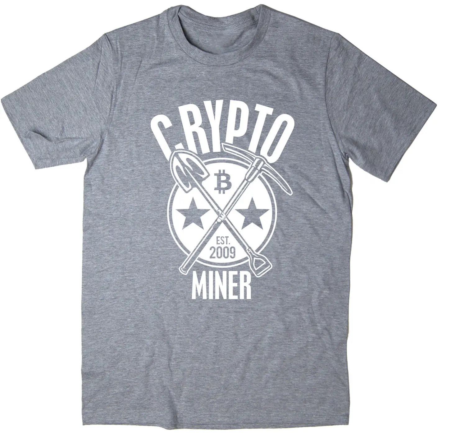 2019 горячая Распродажа Бесплатная доставка крипто футболка Шахтер BTC ETH LTC