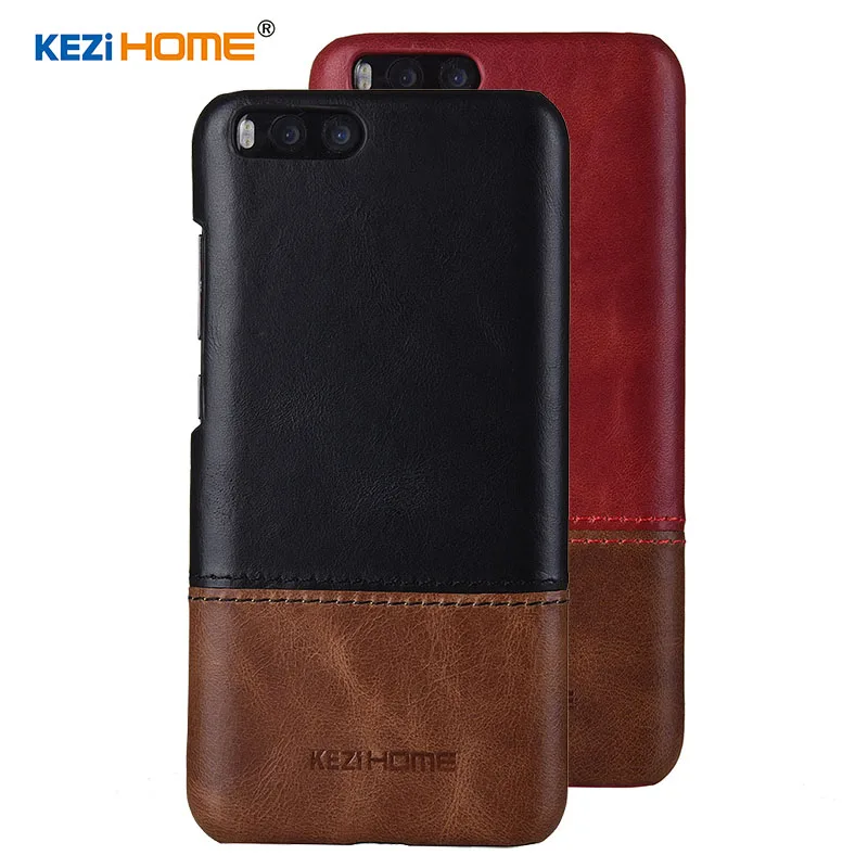 Чехол для Xiaomi Mi6 Mi 6 KEZiHOME роскошный популярный цвет натуральная кожа твердая