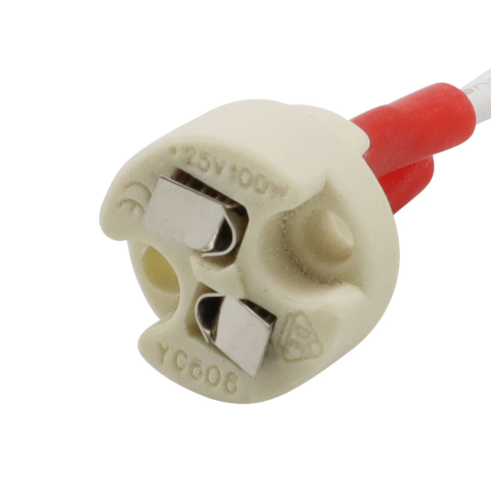 Патрон для лампы 4 шт./лот T8 GU10 GU5.3 MR16 G4 колпачок Соединительный шнур 30 см 120 патрон