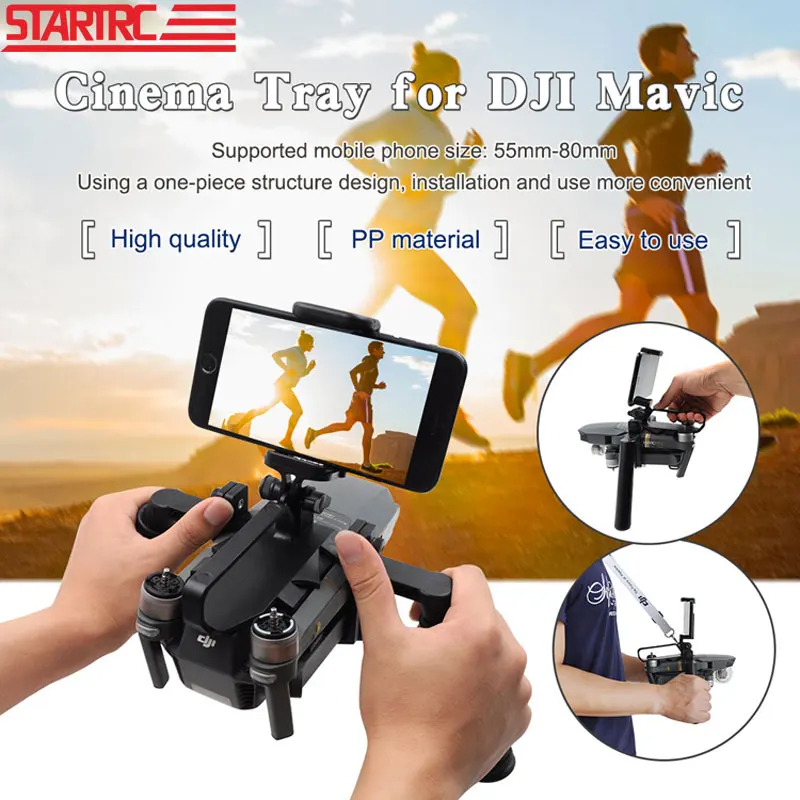 

STARTRC DJI Mavic pro Platinum Handheld Gimbal Tray Stabilizer Tray Steady Cam for DJI Mavic pro Drone Accessories