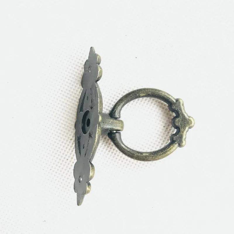 2 шт античные медные мебельные ручки Винтаж ящика шкафа дверные шкаф аппаратные