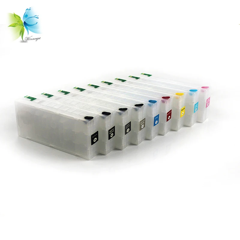 Winnerjet 160 мл пустой многоразовый картридж без чипа для принтера Epson SureColor