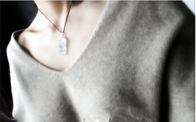 Женский кашемировый свитер FP334 базовая модель 100% натуральный бесплатная