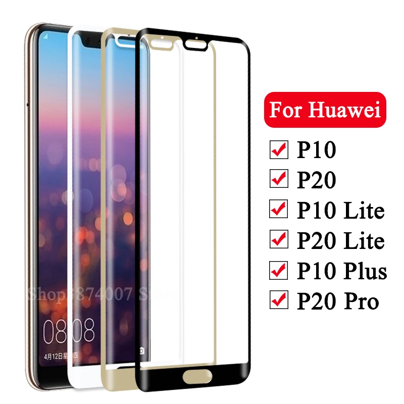 5D Защитное стекло для huawei P20 P10 Lite Pro защита экрана 20p Plus закаленное P 20 10 светильник Pro20 P20lite защитный экран