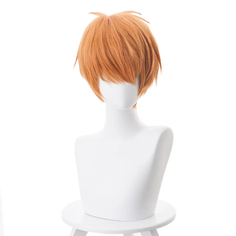 Anime Fruits Basket Soma Souma Kyo Short Wig Cosplay Costume Furutsu Basuketto Heat Resistant Synthetic Hair+Wig Cap | Тематическая