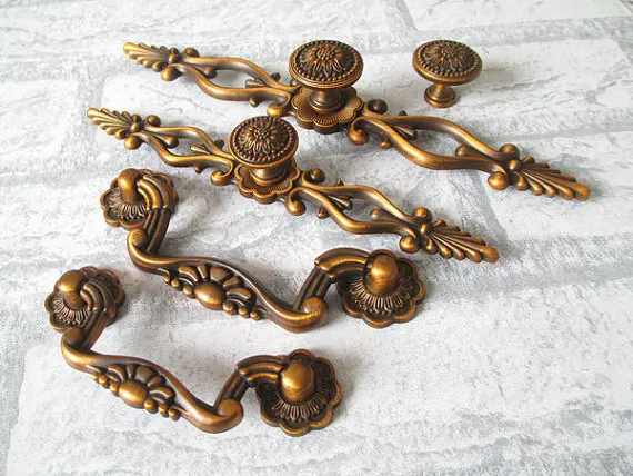 В деревенском стиле с выдвижными ящиками ручки для шкафа Кухня шарообразные