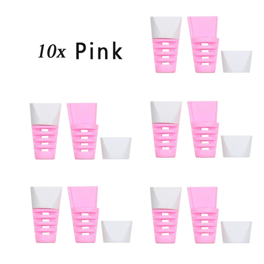 pink 10PCS 10 шт кабель протектор моталки линии передачи данных чехол Веревка Защита пружинный шпагат для iPhone Android USB наушники чехол с изображением животного - Цвет: pink 10PCS