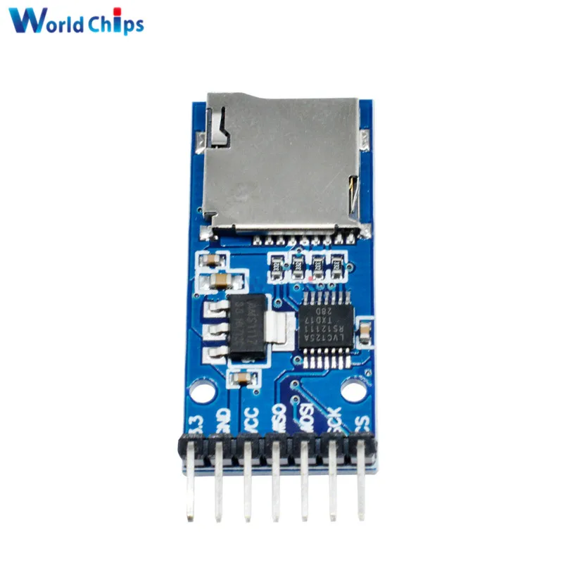 Micro SD плата для хранения TF карта защитный модуль памяти SPI интерфейс