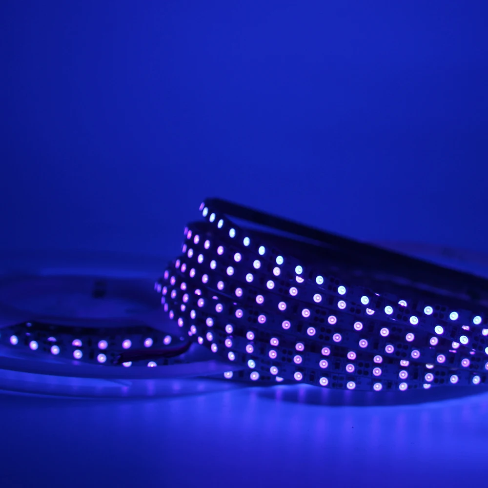 5 м мм широкий UV blacklight Светодиодная лента 3528 SMD 120led/m 395nm ультрафиолетовая лучевая