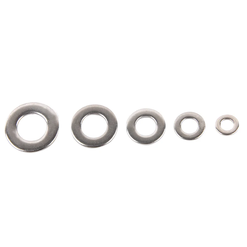 

Flat Washers Flat Gasket GB96 A2 304 Stainless Steel Washer To Fit Metric Bolts & Screws M3 M4 M5 M6 M8 M10 M12