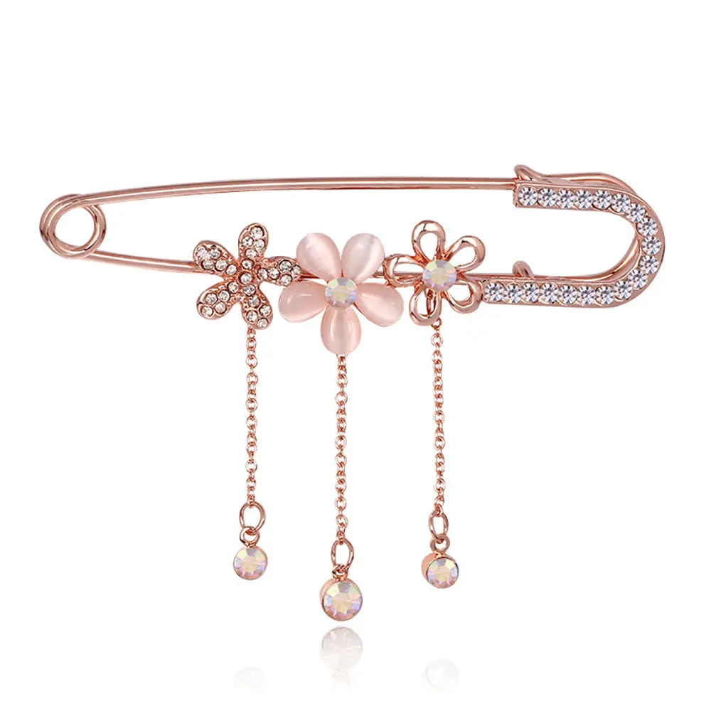 Bowknot Chain7.7x5.8 Подвеска большого размера, очаровательный хиджаб, булавки для женщин, павлин, лебедь, Бабочка, животное, жемчуг, бант, брошь для женщин, ювелирные изделия, аксессуары, мода - Окраска металла: Bowknot Chain7.7x5.8