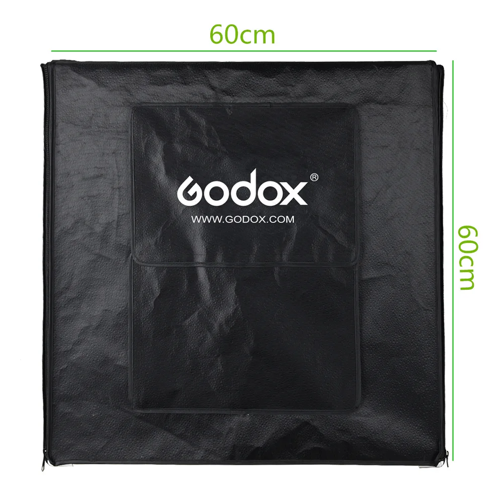 Godox Мини светодиодный ная фотостудия Съемка Палатка 60*60*60 см LST60 3 шт. Светодиодная