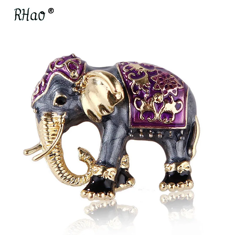Мода Joyeria De Moda эмалированная булавка брошь со слоном элегантная булавка на лацкане мужская брошь винтажные антикварные Броши для женщин ювелирные изделия