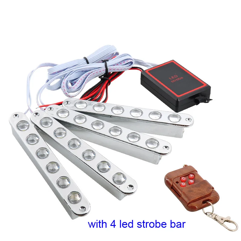 Беспроводная дистанционная Предупредительная лампа 12 В для автомобиля мопедов