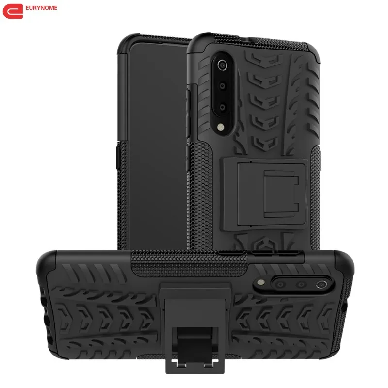 Чехол для Xiaomi Redmi 9 9A A3 CC9E чехол Броня с подставкой жесткий пластик сверхпрочный ударопрочный MI 10 9T K20