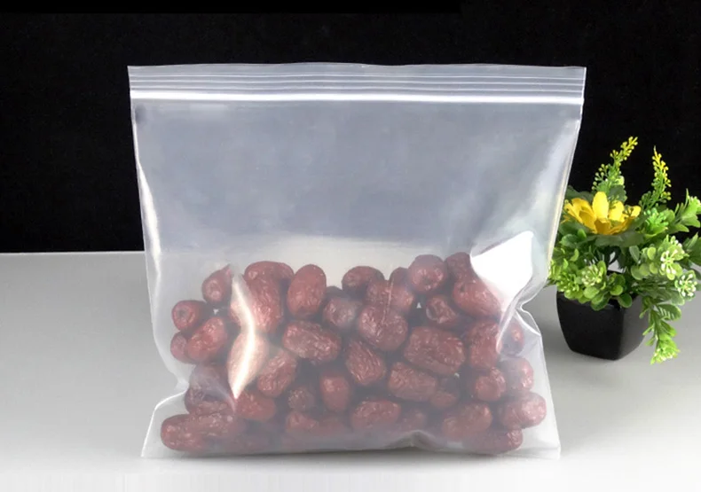 Длина застежка-молния Пластиковые пакеты упаковка Ziplock вентиляционное отверстие повторно закрываемый пакет самозапечатываемая застежка-молния из полиэтиленовой ткани пищевая ширина длинная