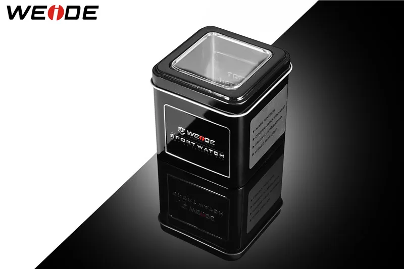 WEIDE мужские Аналоговые аналоговые цифровые часы с двойным временем PU ремешок