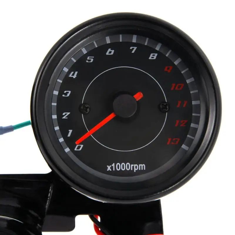 CARCHET Универсальный светодиодный одометр для мотоцикла и тахометр 2 в 1 Спидометр с