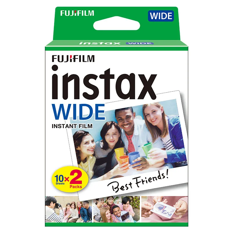 Белая фотобумага для мгновенной печати Fujifilm Instax WIDE 200 Camera 20 листов|Фотоплёнка| |
