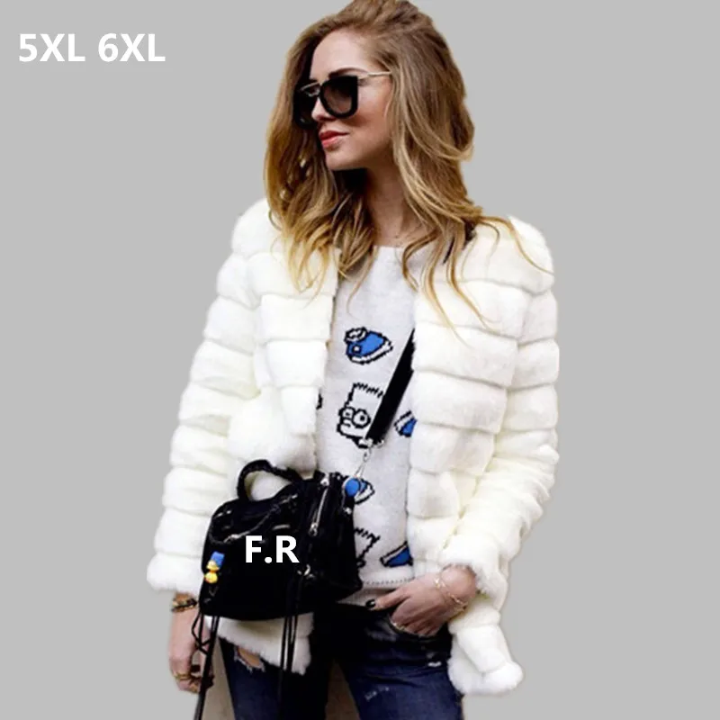 Женское зимнее пальто из искусственного меха норки размеры до 6XL|faux fur coat|cheap faux