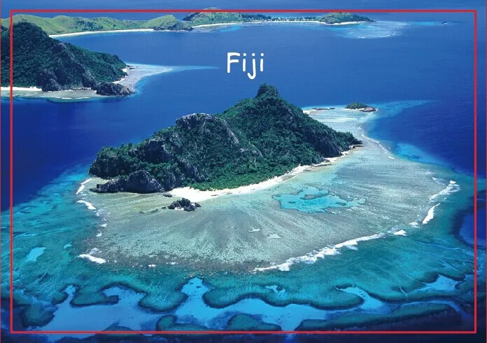 

10K Landmarks Magnets Monukiri and Monu Islands Fiji Travel Magnets 20530 Rectangle 78*54*3mm
