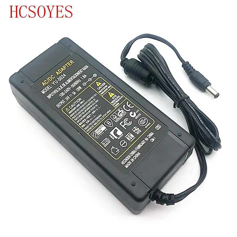 1 шт. DC 24V 1A 2A 3A 5A led адаптер питания Вход AC100 240V для светодиодные