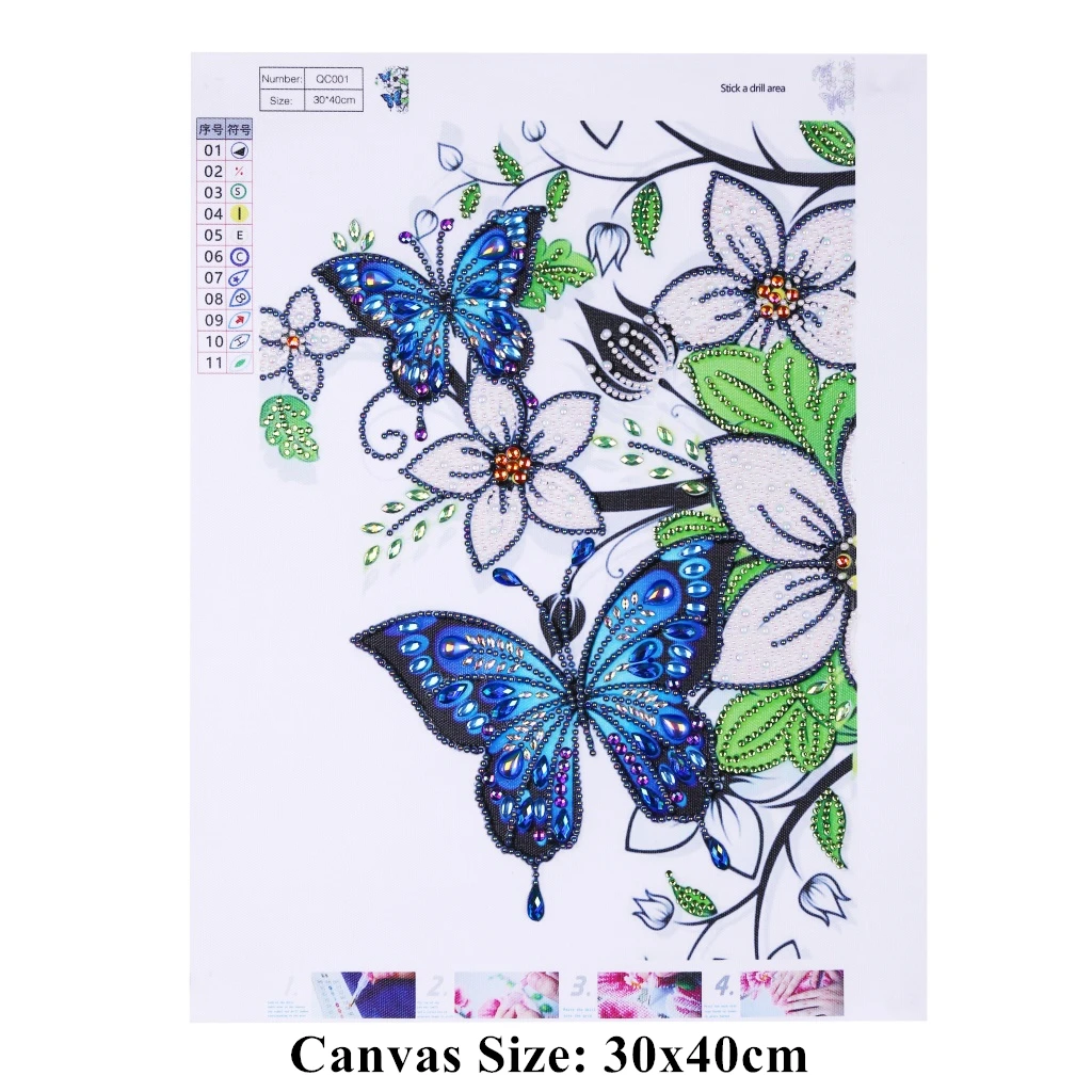 Style YX8058 DIY 5D алмазная картина особой формы, собака, кошка, птицы, Бабочка, алмазная вышивка, стразы, Набор для вышивки крестиком, художественные декорации - Цвет: Style YX8058