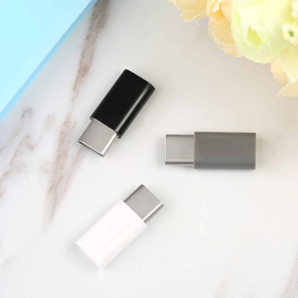FFFAS USB 3.1 Type C кабель адаптер Micro мама к Type-C папа USB-C зарядное устройство конвертер