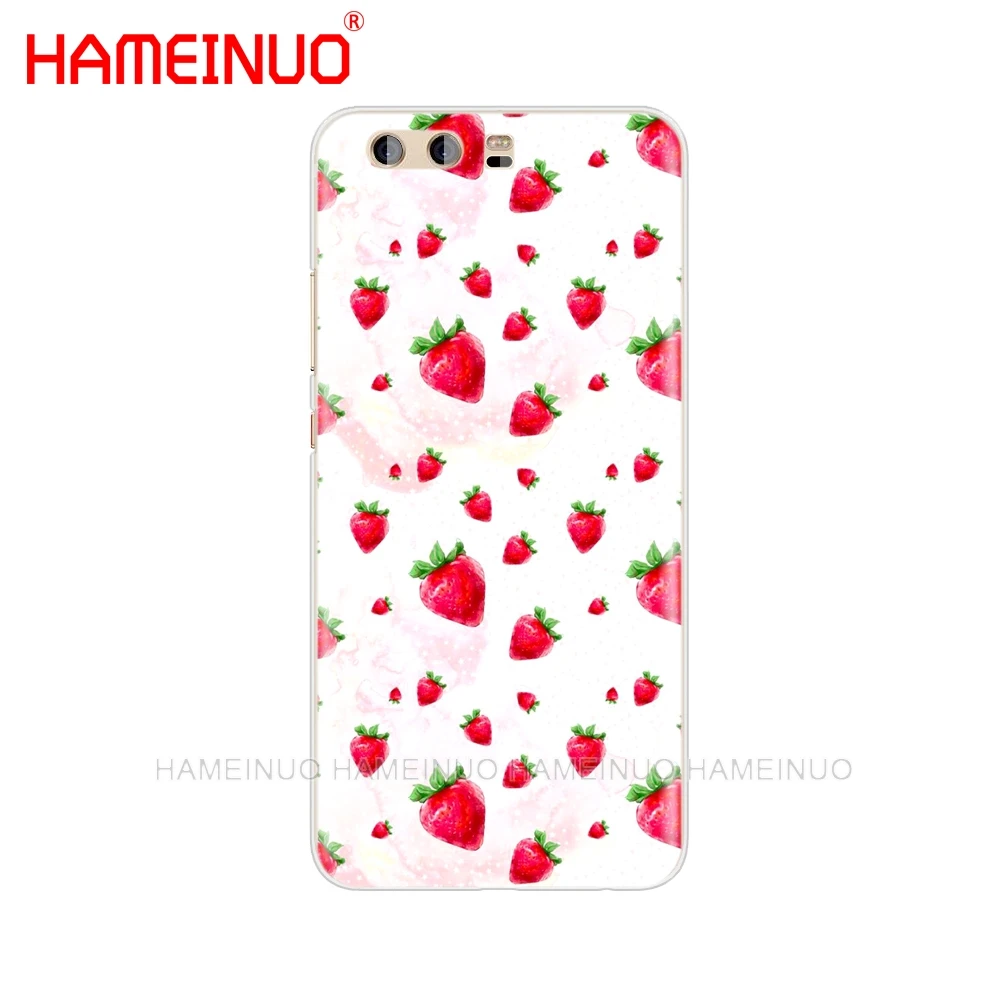 HAMEINUO чехол для телефона с клубничным молоком и фруктами huawei Ascend P7 P8 P9 P10 P20 lite plus pro