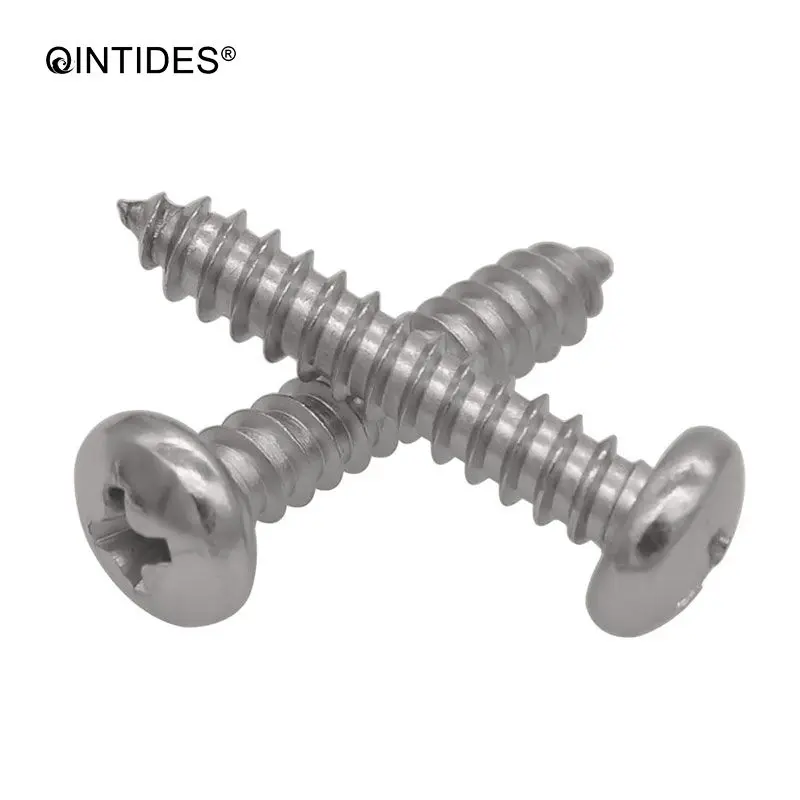 Qinstindes M4.8 M5.5 M6.3 длина 9,5-80 мм крестообразные заглушки с круглой головкой саморезы из нержавеющей стали 304