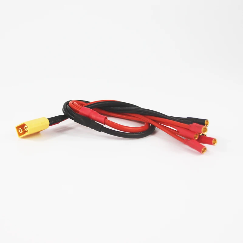 10 шт./лот 20 см FPV DIY XT60 до 4 пар 3 5 мм цилиндрический соединитель провод Multistar ESC