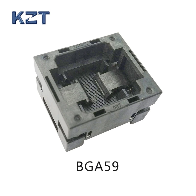 BGA59 открытый верхний ожог в шаге розетки 0 8 мм IC Размер 8*11 6 BGA59(8*11 6)-0. 8-tp01/50N VFBGA59
