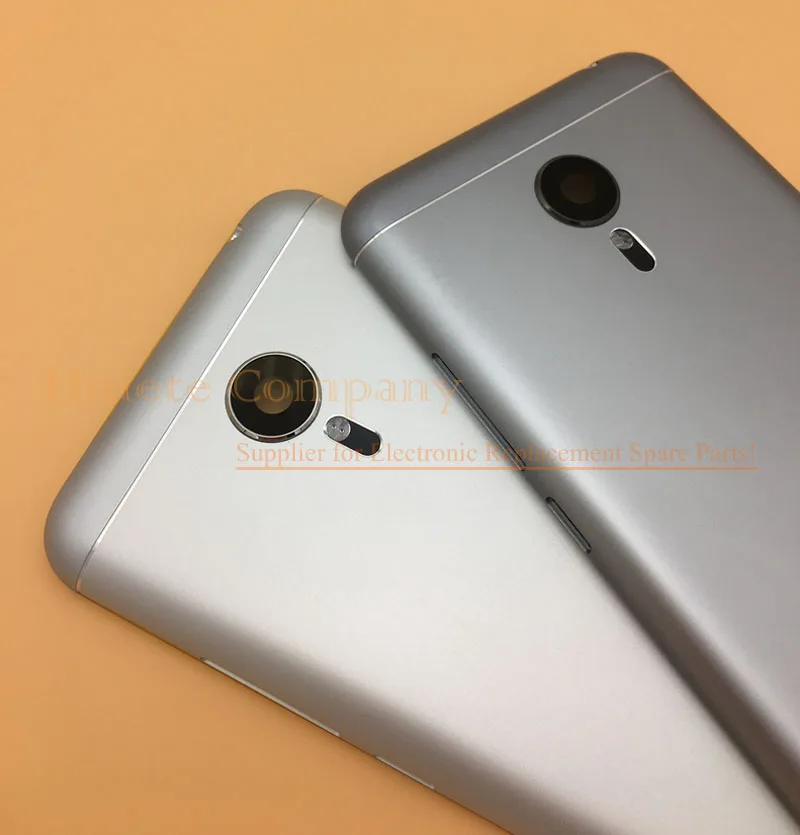 Задняя крышка для MEIZU MX5 чехол двери с металлическим аккумулятором и объективом
