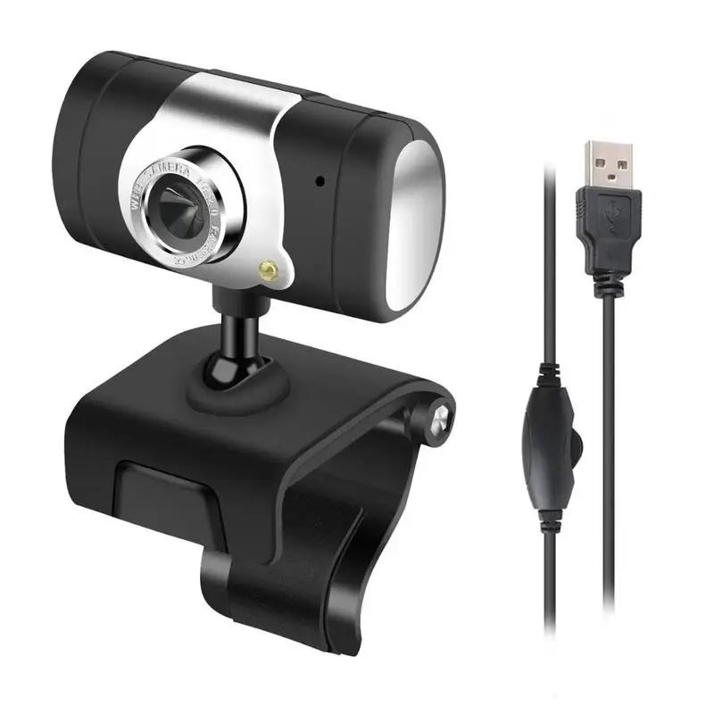 Веб-камера Basix USB веб-камера высокой четкости веб-камера с микрофоном клип-на для Skype для Youtube компьютер ПК ноутбук камера для ноутбука