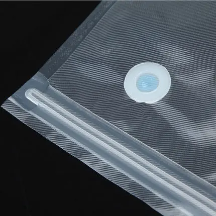 Вакуумная упаковочная сумка для сохранения продуктов односторонний выпускной