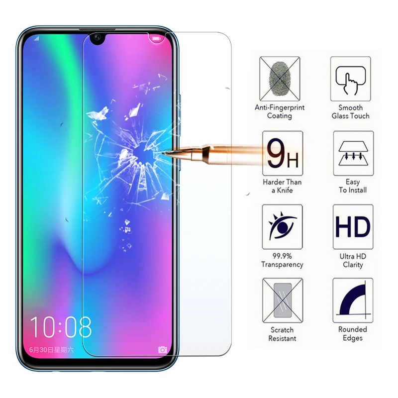 Закаленное стекло для huawei Honor 10 Lite защита экрана Honor10 дисплей 10 Lite Световой прибор Honr Hawei Xonor Armor Onor Lit